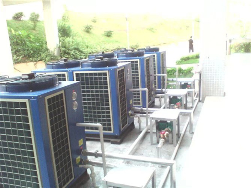 【工廠學校空氣能熱泵】水量大，費用低、溫度穩定