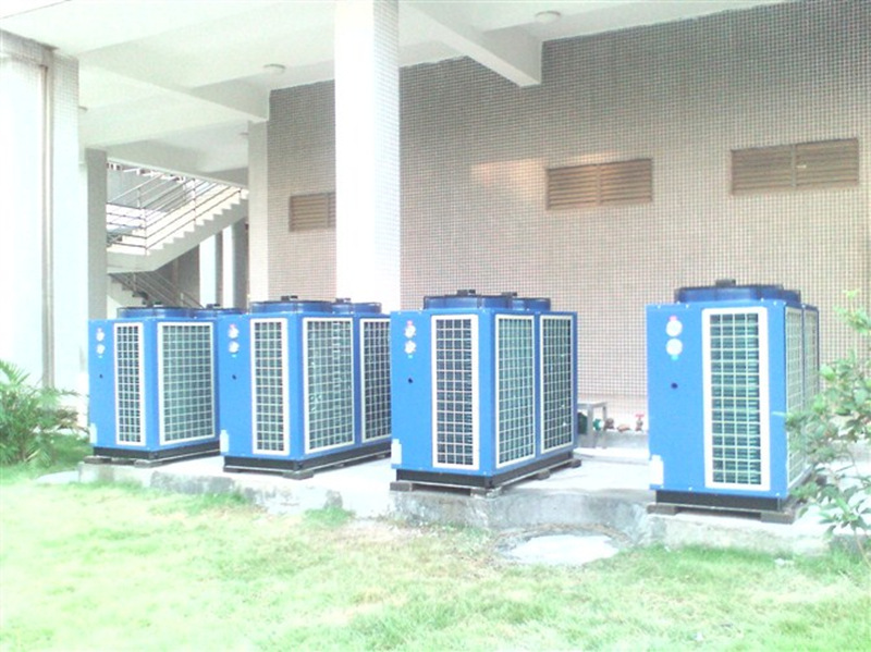 【澡堂空氣能熱水熱泵工程】水量大，溫度穩定
